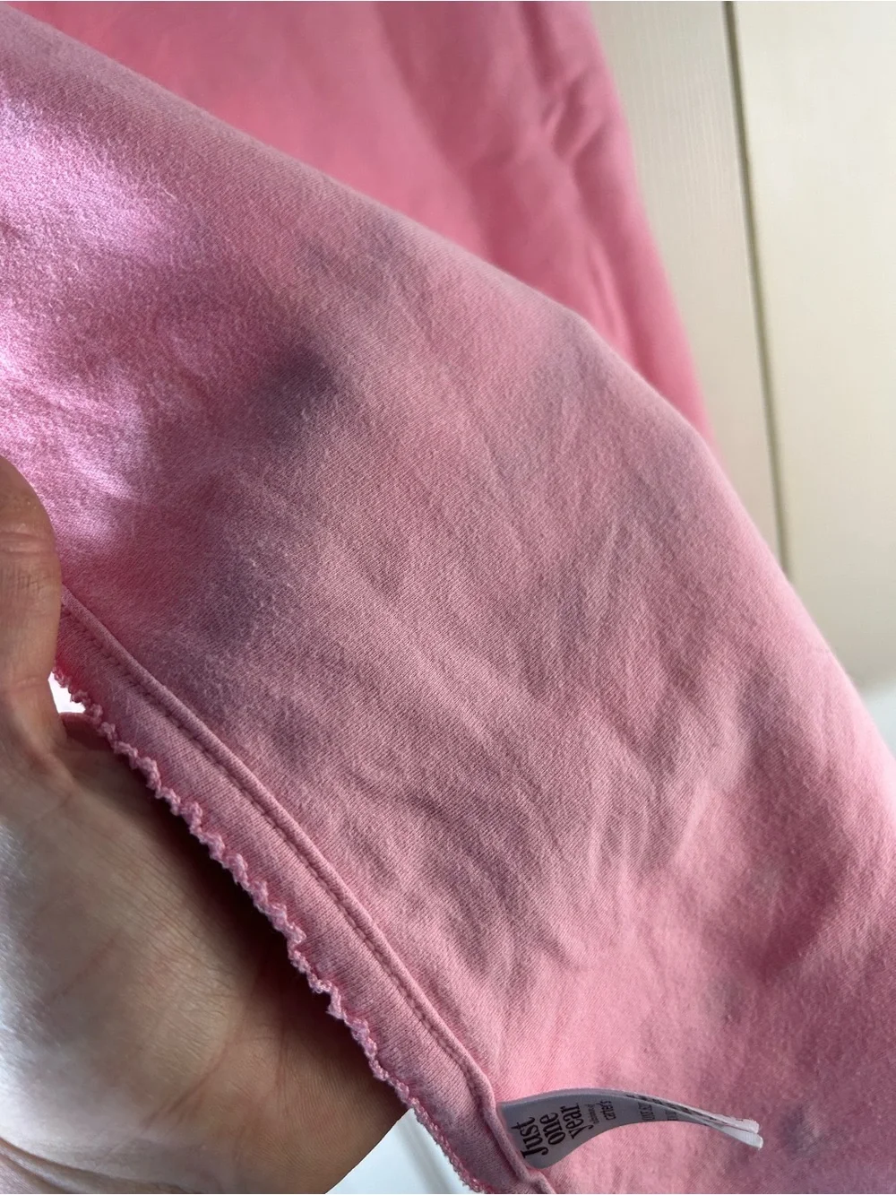 Just One Year by Carter's I Love You Pink Floral Baby Blanket Flower Blue Brown